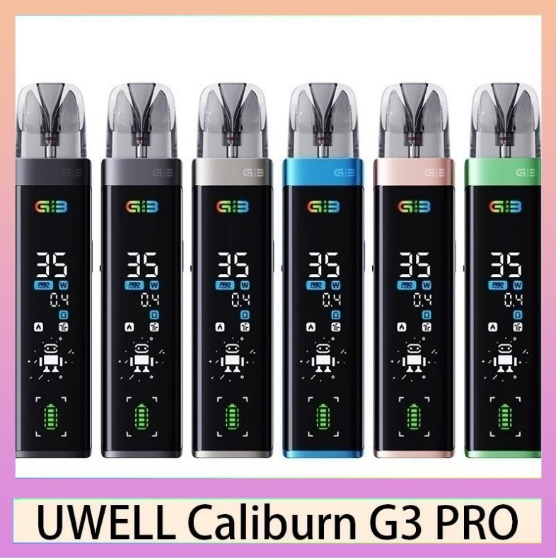 UWELL Caliburn G3 Pro Pod咖哩棒電子煙主機官網評價說明書